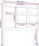 vidaXL Κεφαλάρι κρεβατιού, μαύρο, 95,5x4x100 cm, συμπαγές ξύλο πεύκου