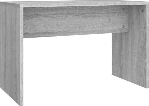 vidaXL Σετ με Τοαλέτα, γκρι ντεκόρ Sonoma Δρυς, 86,5 x 35 x 136 cm