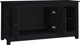 vidaXL Szafka pod telewizor, czarna, 103x36,5x52 cm, drewno sosnowe