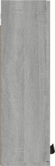 vidaXL Κρεμαστή Ντουλάπα Μπάνιου, Sonoma Γκρι Δρυς, 32x20x67 εκ.