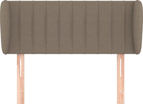 vidaXL Zaglope uszak, taupe, 103x23x78/88 cm, tkanina