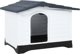 vidaXL vidaXL Buda dla psa, szara, 90,5x68x66 cm, polipropylen