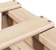 vidaXL Rama κρεβατιού χωρίς στρώμα, 135x190 εκ., μασίφ πεύκο