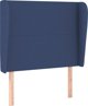 vidaXL Zaglowek uszak mple 83x23x118/128 cm tkani