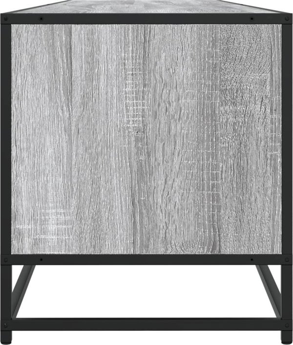 vidaXL Έπιπλο τηλεόρασης, γκρι Sonoma δρυς, 180x40x46 cm