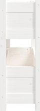 vidaXL Donica λευκή 77x25x66 cm από μασίφ πεύκο