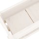 vidaXL Donica λευκή 77x25x66 cm από μασίφ πεύκο