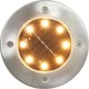 vidaXL SOLARNE LAMPY GRUNTOWE LED 8 SZT. KOLORY RGB