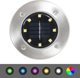 vidaXL SOLARNE LAMPY GRUNTOWE LED 8 SZT. KOLORY RGB