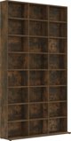 vidaXL Ντουλάπι για CD, καπνισμένη δρυς, 102x23x177,5 cm