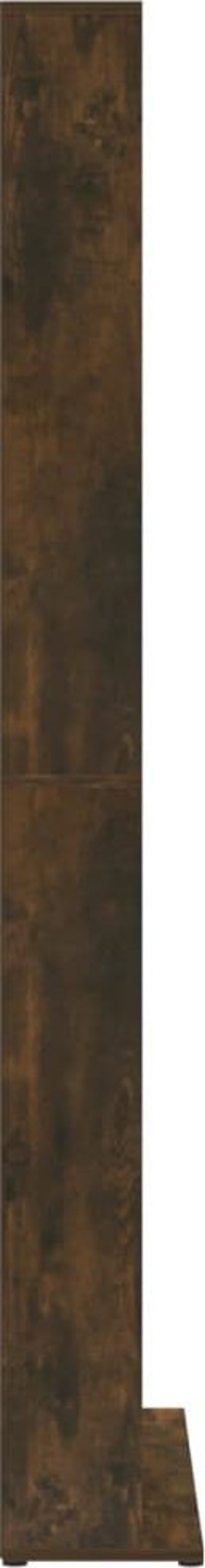 vidaXL Ντουλάπι για CD, καπνισμένη δρυς, 102x23x177,5 cm