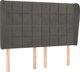 vidaXL Zaglowek uszak, τριχρωμος, 147x23x118/128 cm, βελούδο