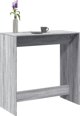 vidaXL Bar stolik gri drus Sonoma 102x50x103,5 cm
