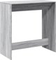 vidaXL Bar stolik gri drus Sonoma 102x50x103,5 cm