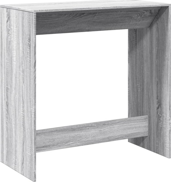 vidaXL Bar stolik gri drus Sonoma 102x50x103,5 cm