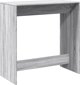 vidaXL Bar stolik gri drus Sonoma 102x50x103,5 cm