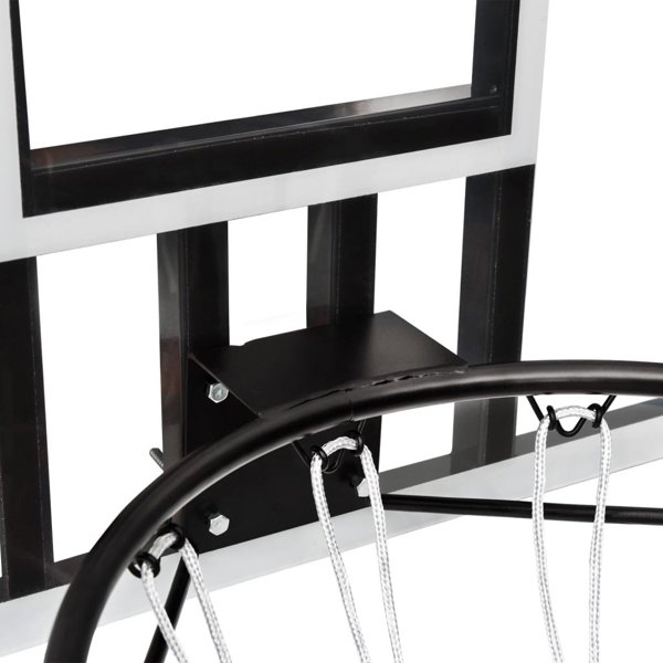 vidaXL Diafanos tamplo me kalathi gia mparks basketball 90x60x2.5 cm