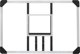 vidaXL Diafanos tamplo me kalathi gia mparks basketball 90x60x2.5 cm