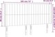 vidaXL Κεφαλάρι για κρεβάτι με LED, ροζ, 183x16x118/128 cm, βελούδο