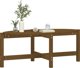 vidaXL Τραπεζάκι καφέ, χρώμα μέλι, 118x63x45 cm, μασίφ πεύκο