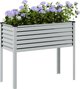 vidaXL vidaXL Donica ogrodowa, 100x41x90 cm, stal galwanizowana