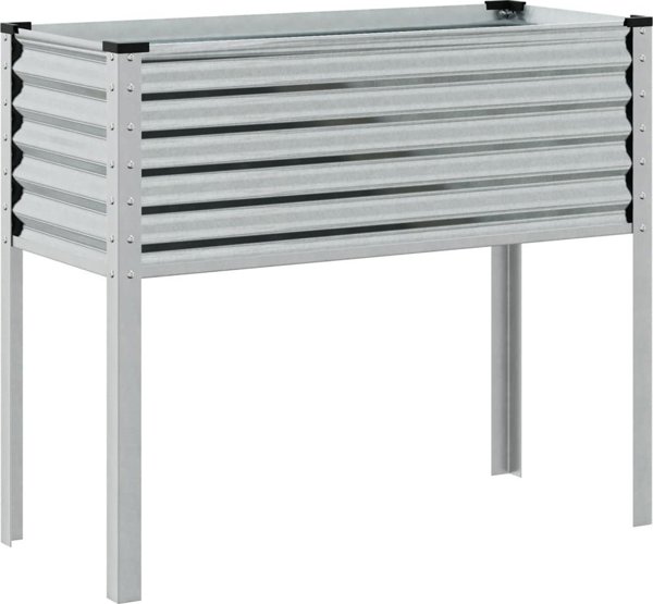 vidaXL vidaXL Donica ogrodowa, 100x41x90 cm, stal galwanizowana