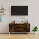 vidaXL Έπιπλο TV καπνισμένης δρυός 102x44,5x50 cm