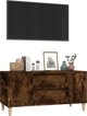 vidaXL Έπιπλο TV καπνισμένης δρυός 102x44,5x50 cm