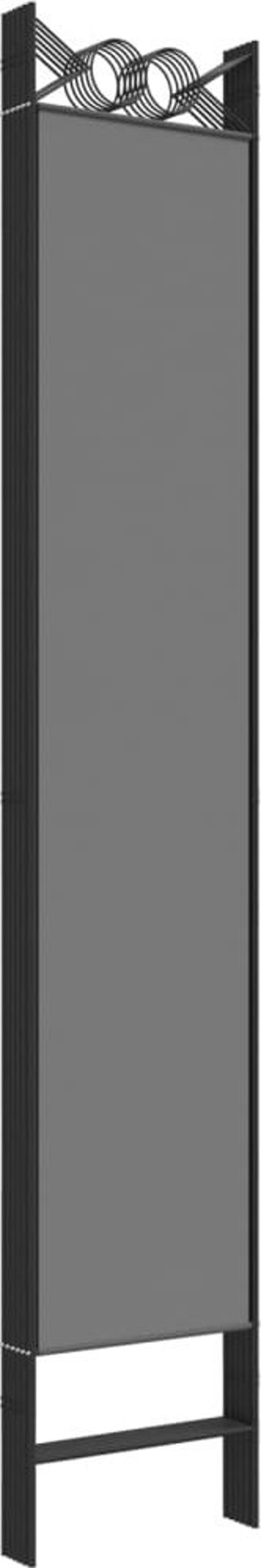 vidaXL vidaXL Parawan 6-panelowy, antracytowy, 240x220 cm, tkanina