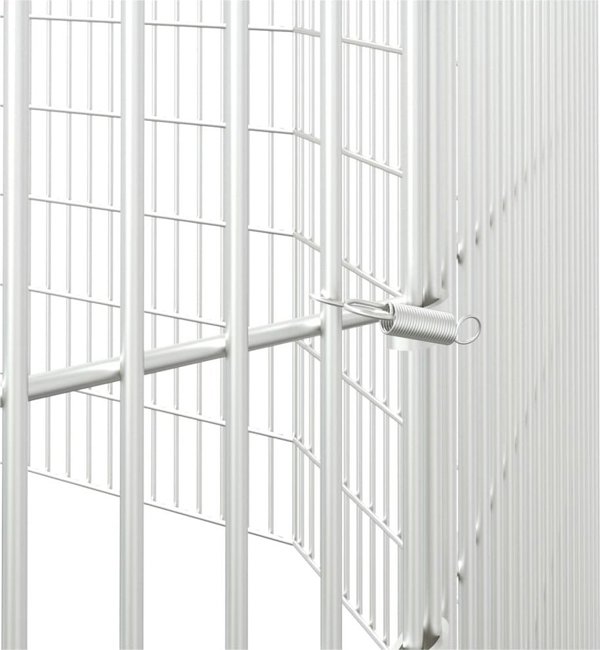 vidaXL 10-πλαισια κλουβι για κουνελι, 54x80 cm, γαλβανισμενο σιδηρο