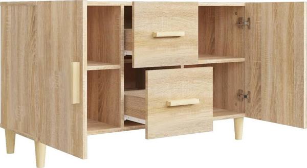 vidaXL Κομότα δρυς sonoma 100x36x60 cm από μοριοσανίδα