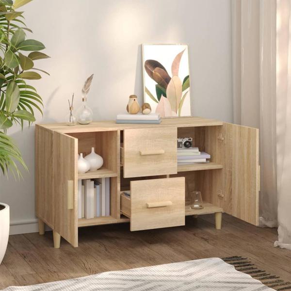 vidaXL Κομότα δρυς sonoma 100x36x60 cm από μοριοσανίδα