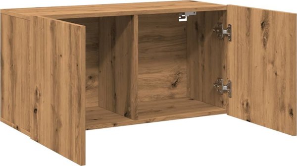 vidaXL Έπιπλο Τηλεόρασης, 80x30x41 cm, Χρώμα Δρυς Artisan