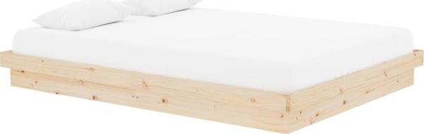vidaXL Rama κρεβατιού, σκληρό ξύλο, 150 x 200 εκ., King Size