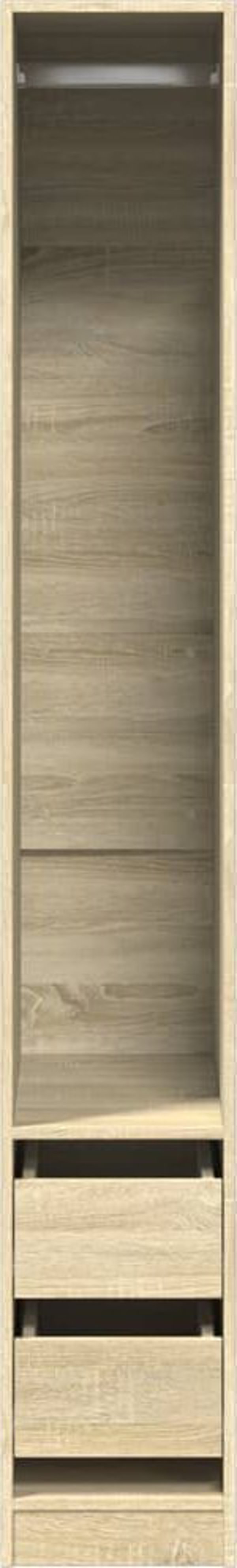 vidaXL Szafa kolor dab sonoma 30x50x200 cm material drewnopochodny