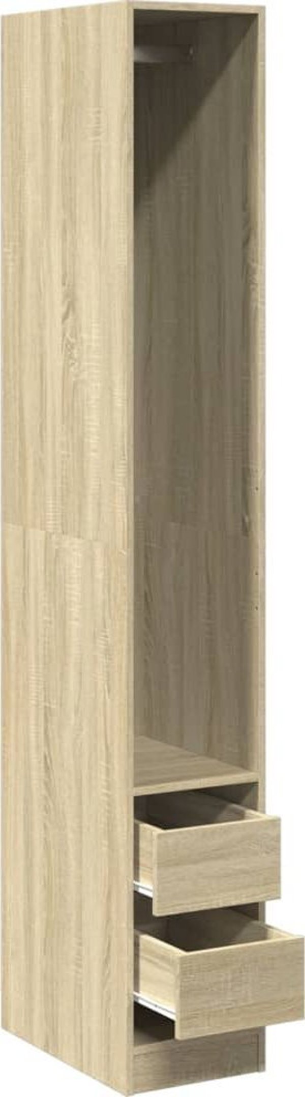 vidaXL Szafa kolor dab sonoma 30x50x200 cm material drewnopochodny