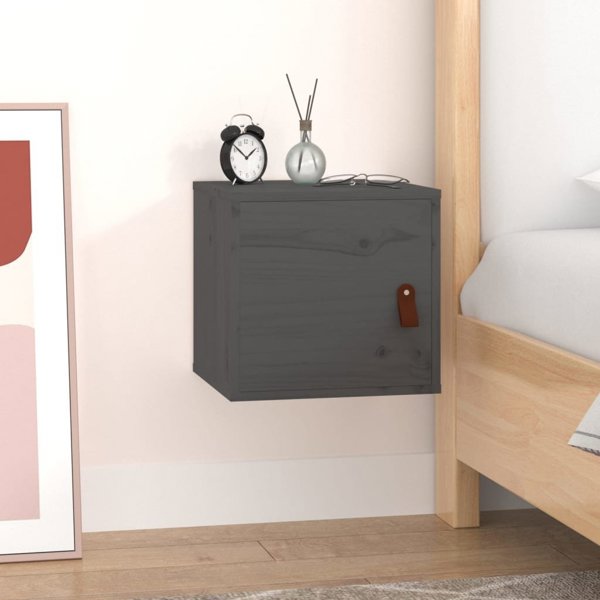 vidaXL Ntopi toixoy gkri, 31,5x30x30 cm, lite sosniko trespo