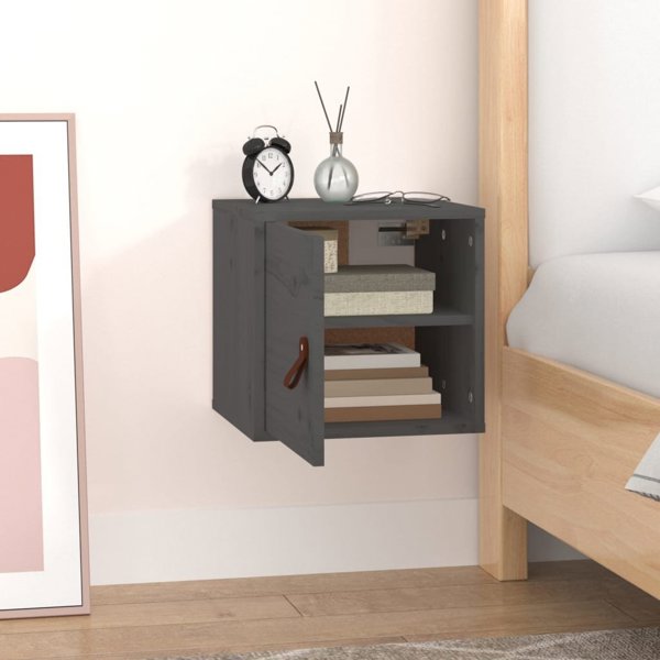 vidaXL Ntopi toixoy gkri, 31,5x30x30 cm, lite sosniko trespo