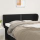 vidaXL Αντικέ προσκέφαλο Uszak, μαύρο, 147x23x78/88 εκ., συνθετικό δέρμα