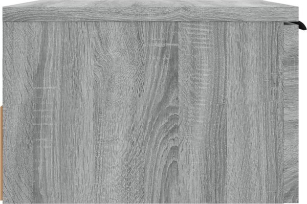 vidaXL Wiszace szafki nocne, 2 szt., szary dab sonoma, 34x30x20 cm