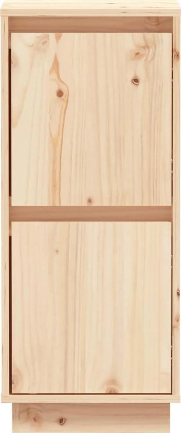 vidaXL Szafki, 2 szt., 31,5 x 34 x 75 cm, lite drewno sosnowe