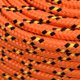 vidaXL Linka zejlarska, pomaranczova, 8 mm, 250 m, polipropilen