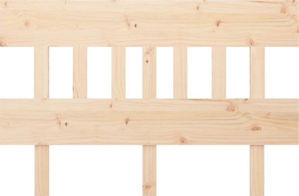 vidaXL Κεφαλάρι Κρεβατιού 123,5x3x81 cm, από Μασίφ Πεύκο