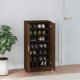 vidaXL Ντουλάπι παπουτσιών καφέ δρυς 55x35x108 cm
