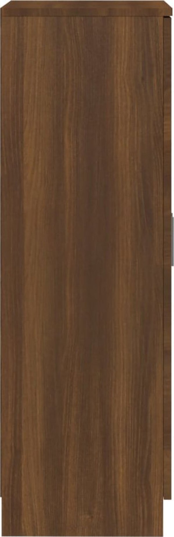 vidaXL Ντουλάπι παπουτσιών καφέ δρυς 55x35x108 cm