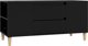vidaXL Έπιπλο TV, Μαύρο, 102x44,5x50 εκ., Υλικό Ξυλοποώδες