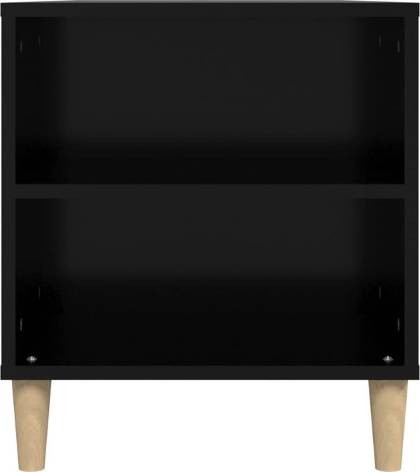 vidaXL Έπιπλο TV, Μαύρο, 102x44,5x50 εκ., Υλικό Ξυλοποώδες