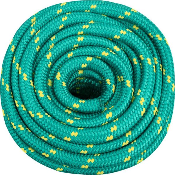vidaXL Linka zeglarska, zielona, 20 mm, 50 m, polipropylen