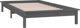 vidaXL Κάδρο κρεβατιού με LED, γκρι, 75x190 cm, μονό, από μασίφ ξύλο