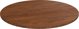 vidaXL Okregly blat do stolika ciemnobrazowy 70x1,5 cm lity dob